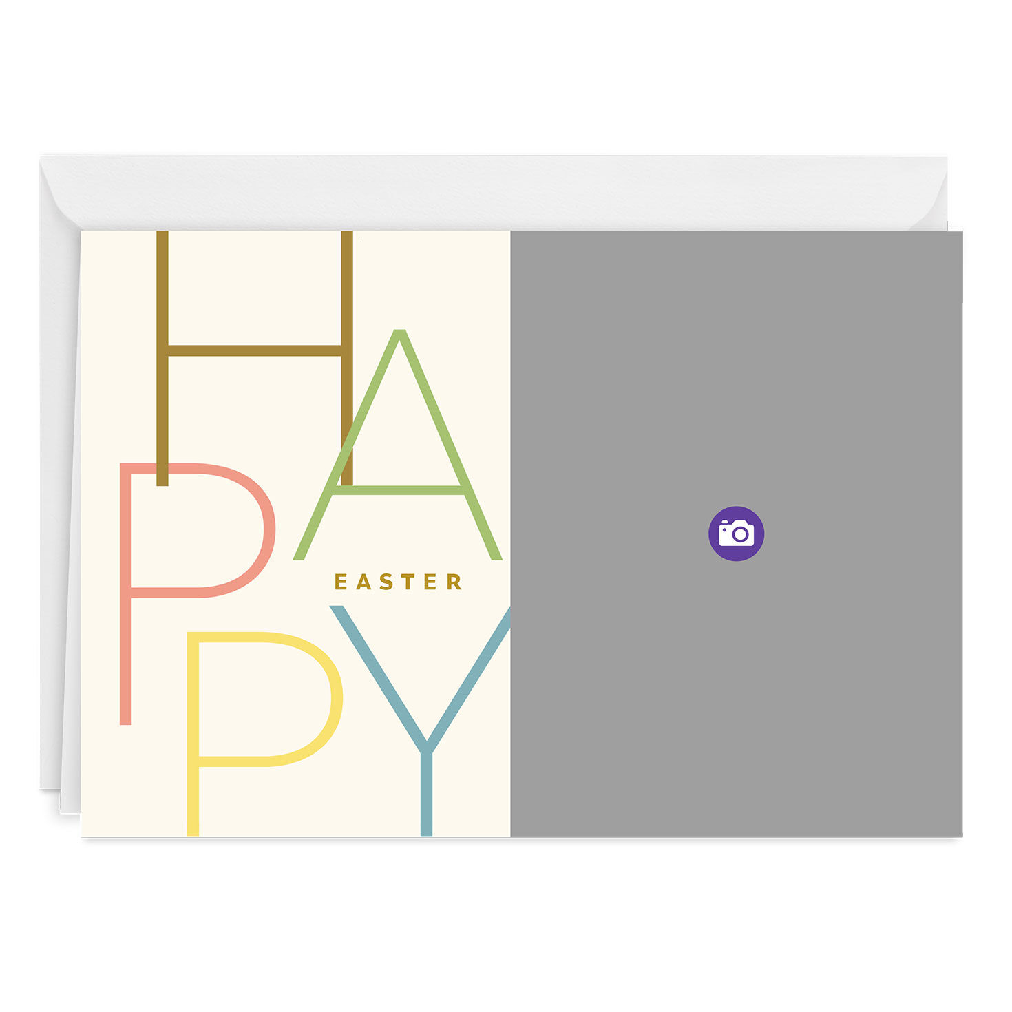 Wishing You Happiness Custom Easter Card, , large image number 3