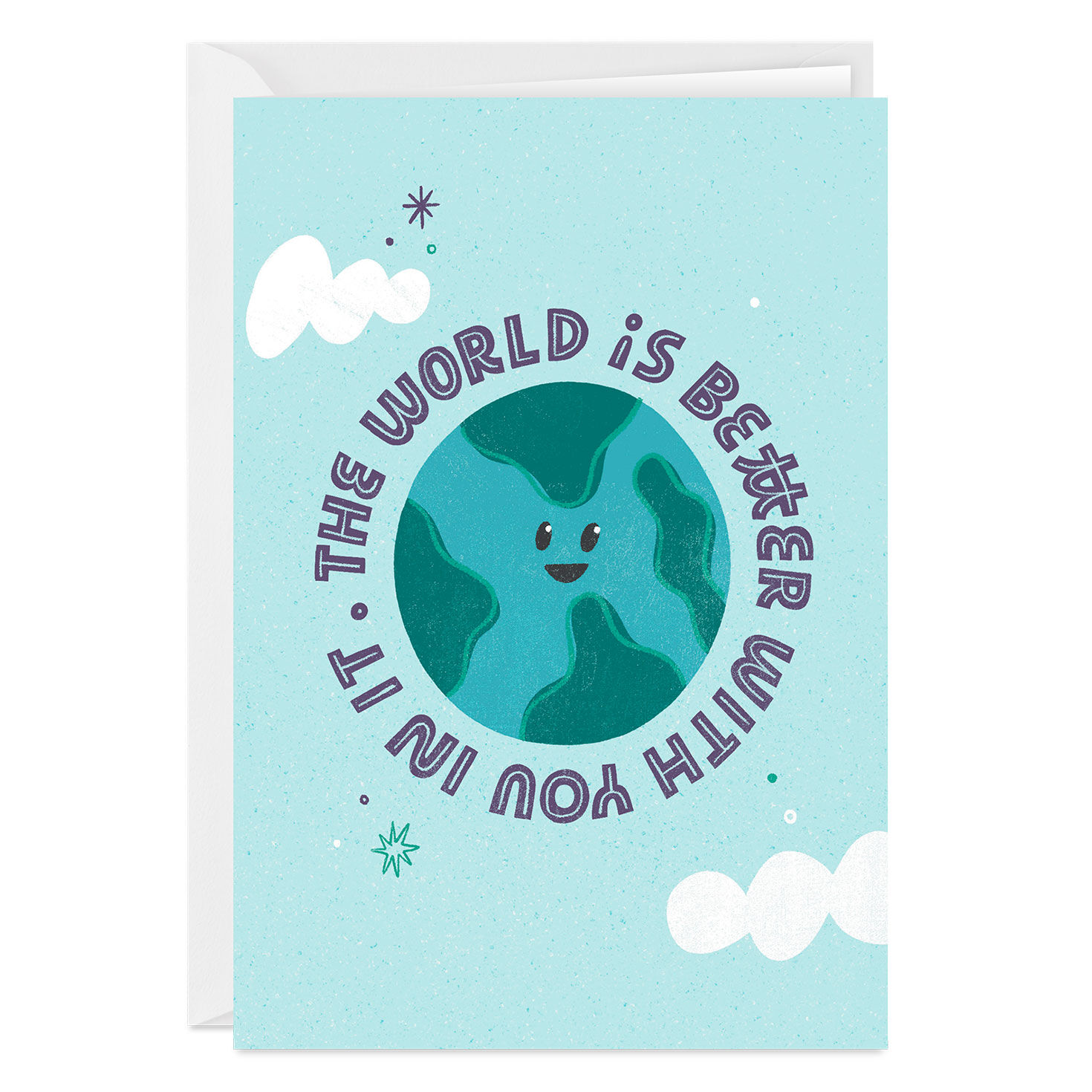 The World Is Better With You Custom Card, , large image number 1