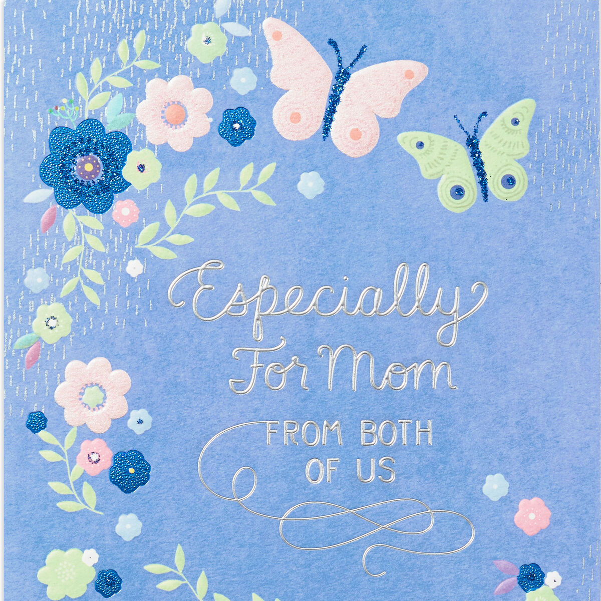 Butterflies and Flowers Birthday Card for Mom From Both of Us - Greeting Cards - Hallmark