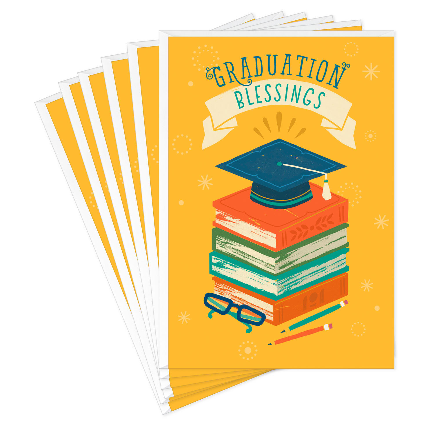 Blessings and Bright Future Graduation Cards, Pack of 6 for only USD 6.99 | Hallmark
