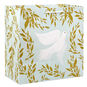 Dove on Light Green With Gold Vines XL Gift Bag Back image number 6