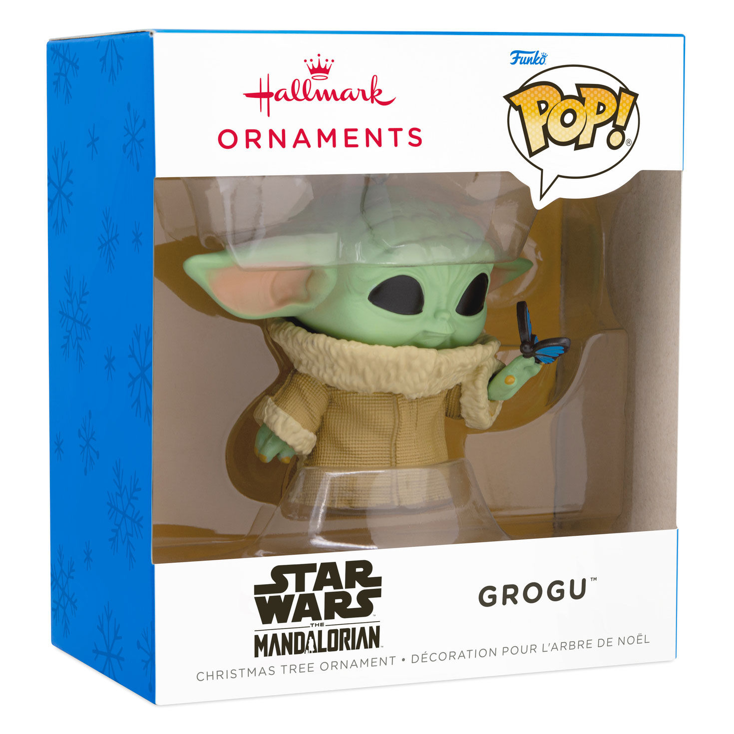 Star Wars: The Mandalorian™ Grogu With Butterfly Funko POP!® Hallmark Ornament for only USD 12.99 | Hallmark