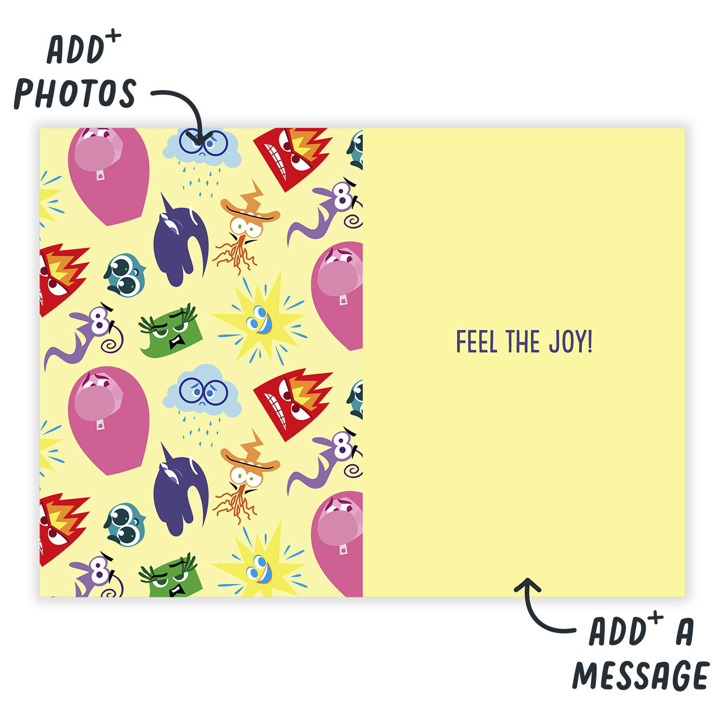 Disney/Pixar Inside Out Feel the Joy Custom Birthday Card, , large image number 10