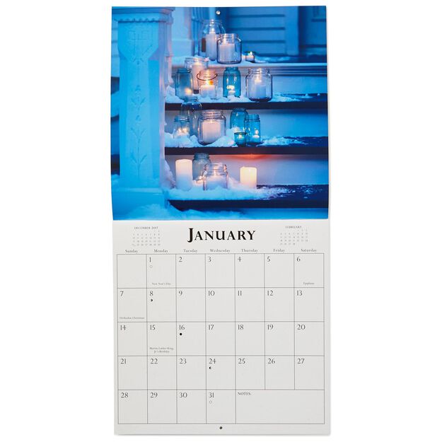 hallmark calendars 2018