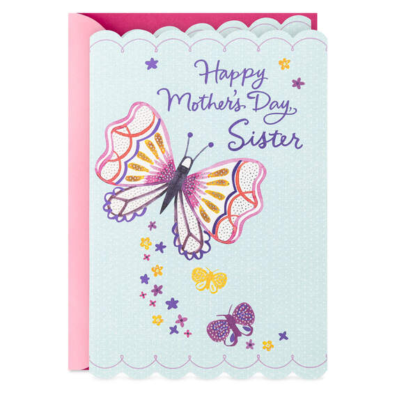 Sit Back, Relax and Feel Loved Mother's Day Card for Sister