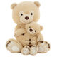 Big Bear and Little Bear Stuffed Animals, 10"