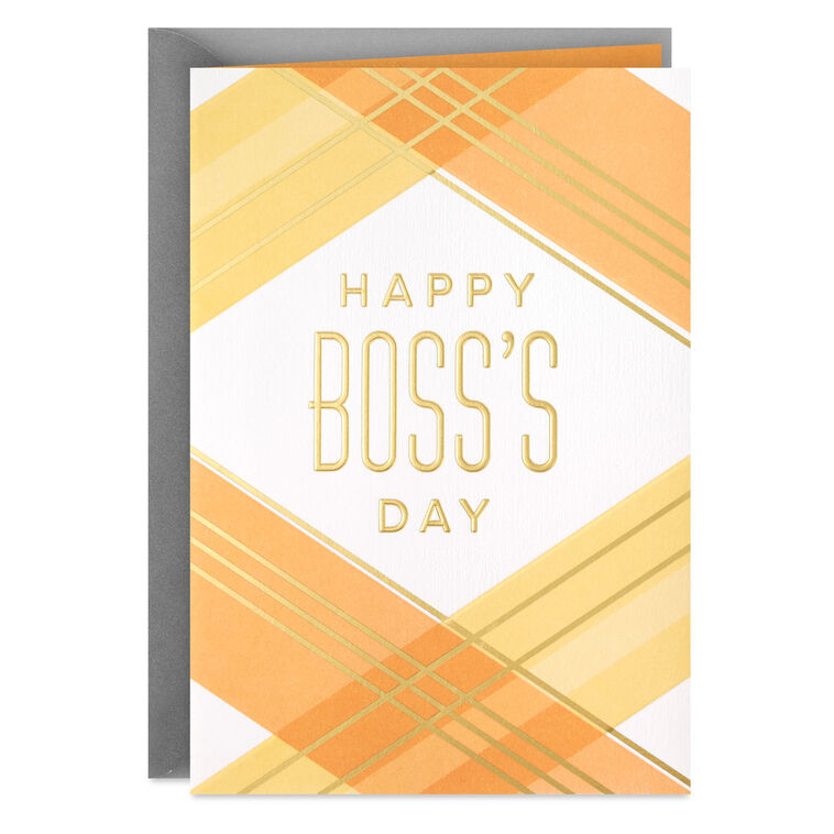 Celebrating You Boss's Day Card