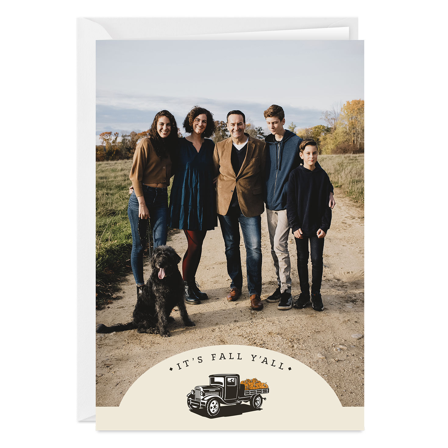 Fall Y'all Pumpkin Patch Custom Card