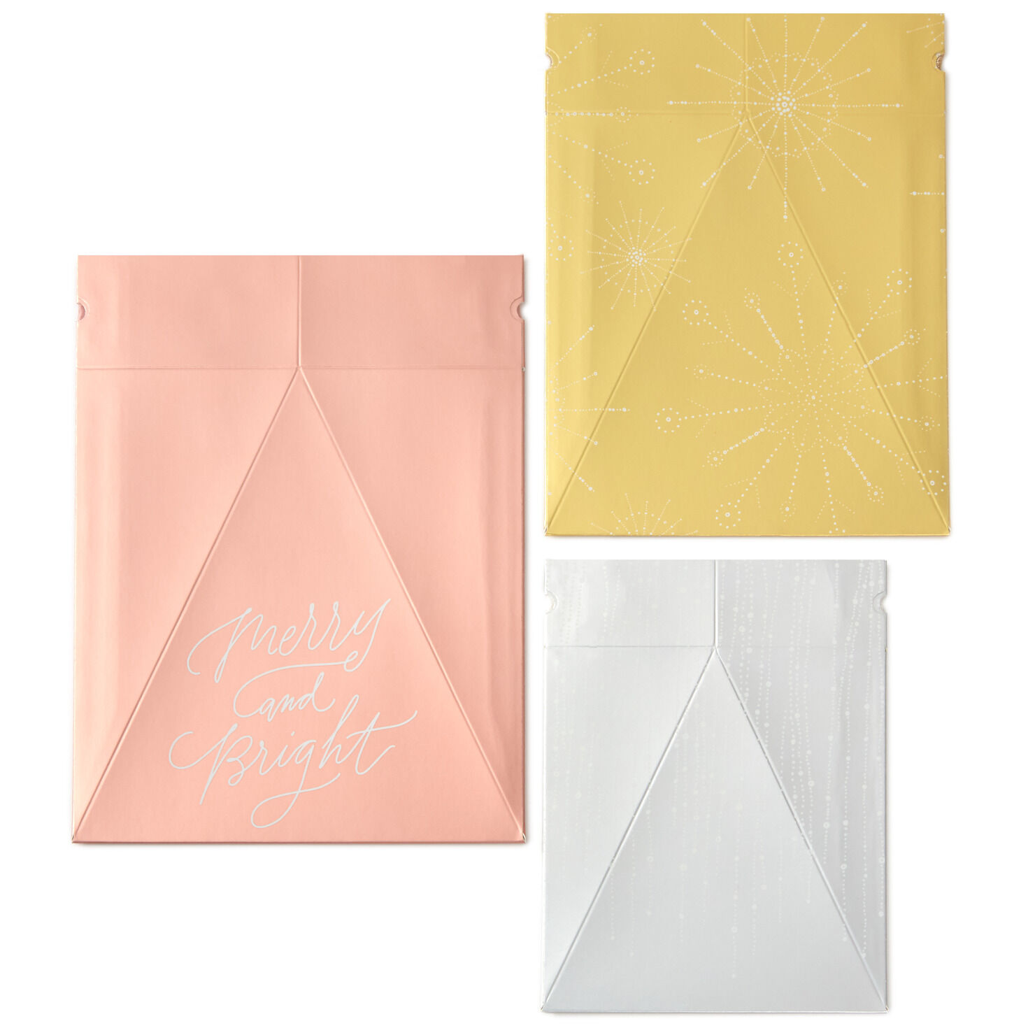 Metallic Mix Assortment Small Christmas Gift Boxes  image number 5