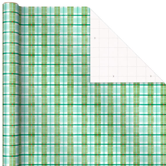 Pastel Christmas Prints 3-Pack Wrapping Paper, 120 sq. ft., , large image number 4
