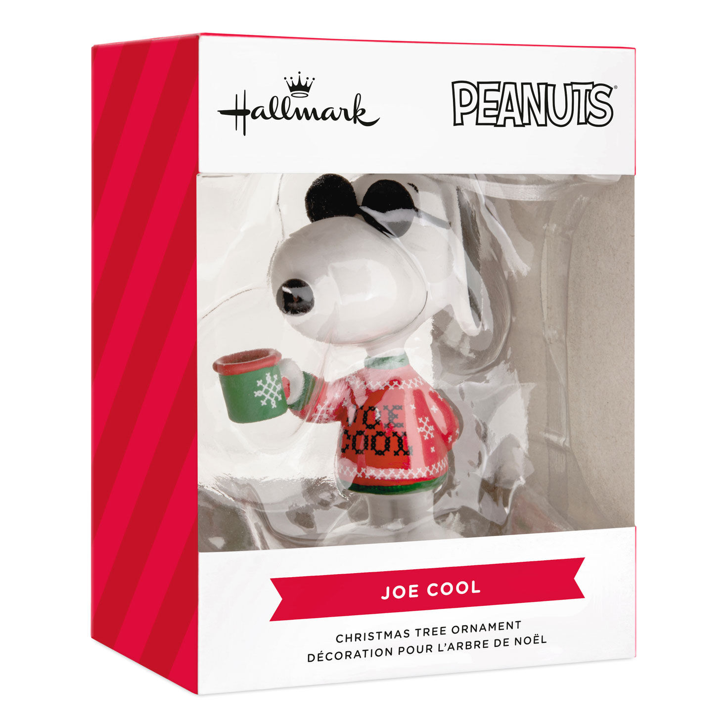 Peanuts Snoopy as Joe Cool Christmas Ornament  image number 7
