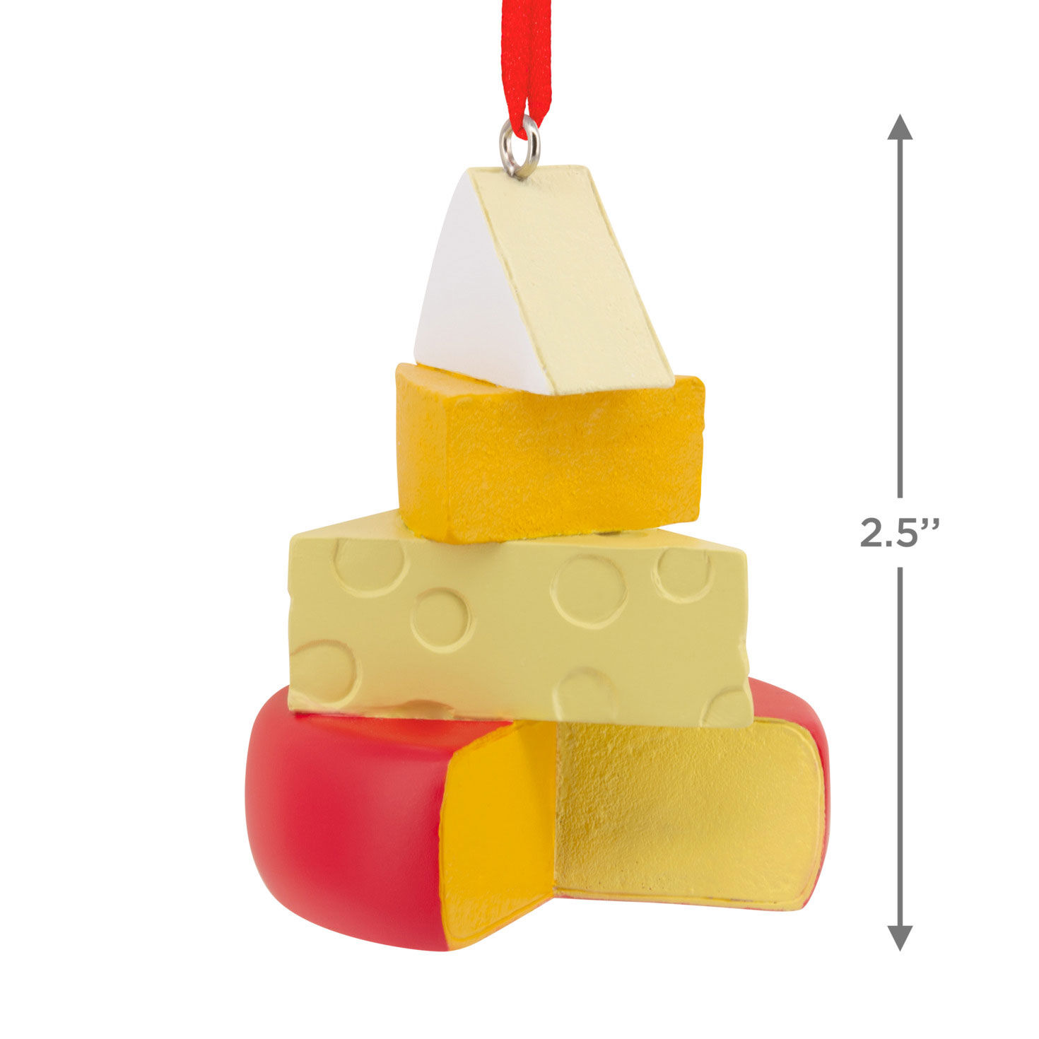 Stack of Cheese Hallmark Ornament, , large image number 3