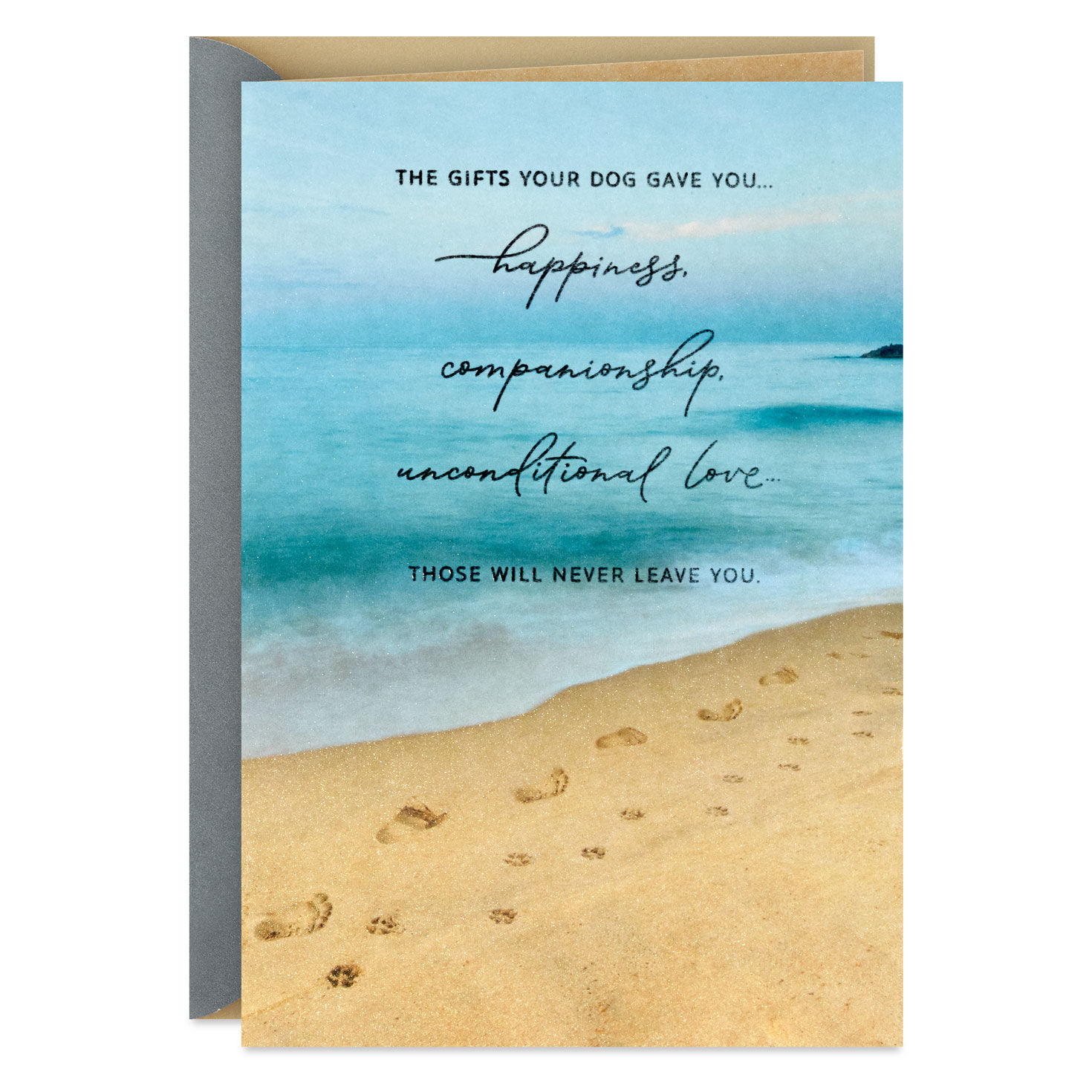 A Faithful Friend to Treasure Sympathy Card for Loss of Dog