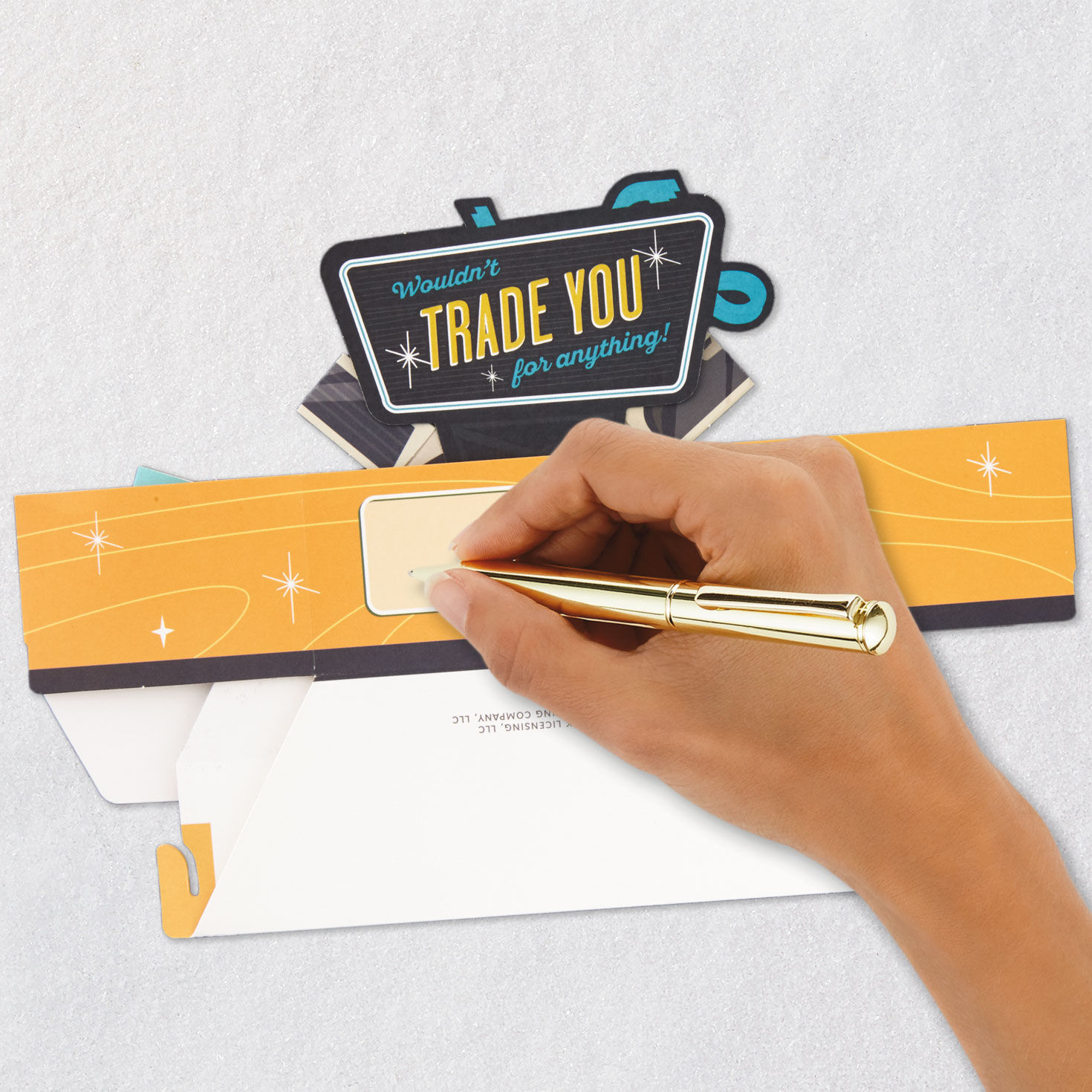 You're a True Classic Vintage Car 3D Pop-Up Father's Day Card for Dad, , large image number 6