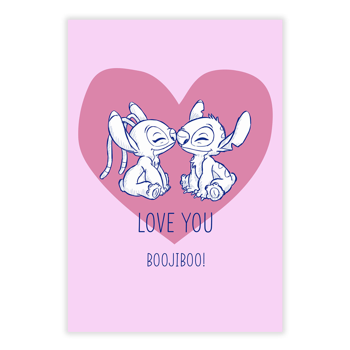 Disney Lilo & Stitch Custom Valentine's Day Card, , large image number 8