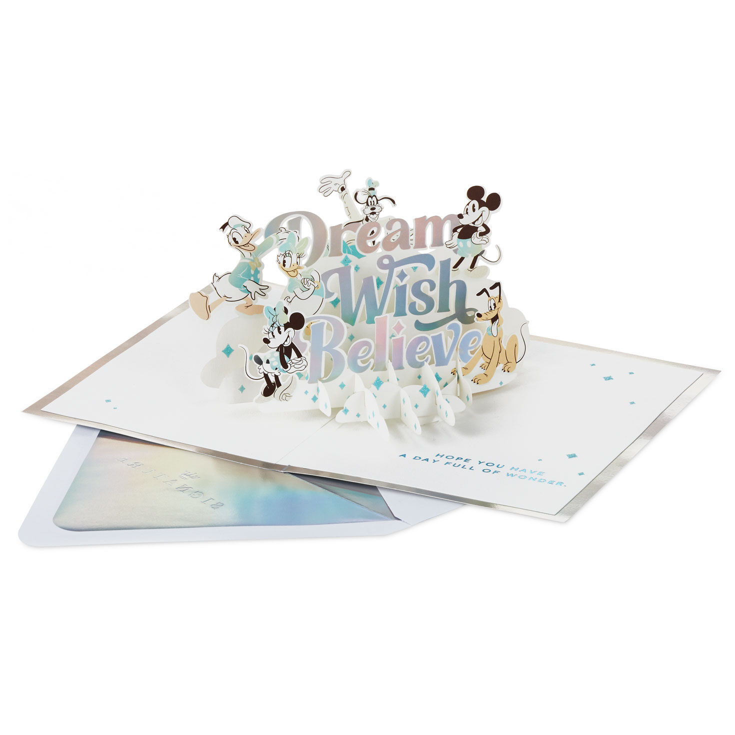 Disney 100 Years of Wonder Day Full of Wonder 3D Pop-Up Card, , large image number 2