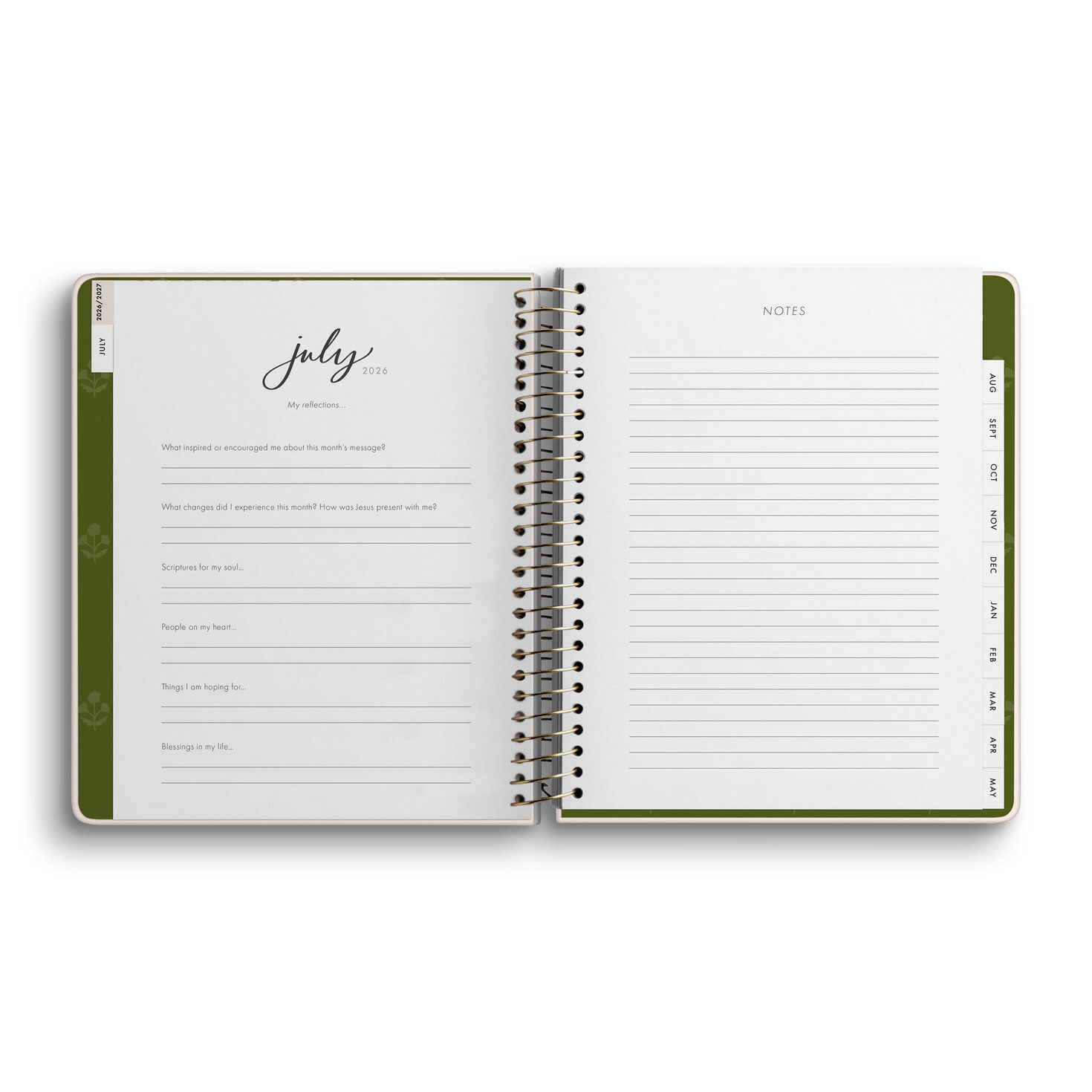 July 2026 - December 2027 Devotional Planner inside spread image number 5