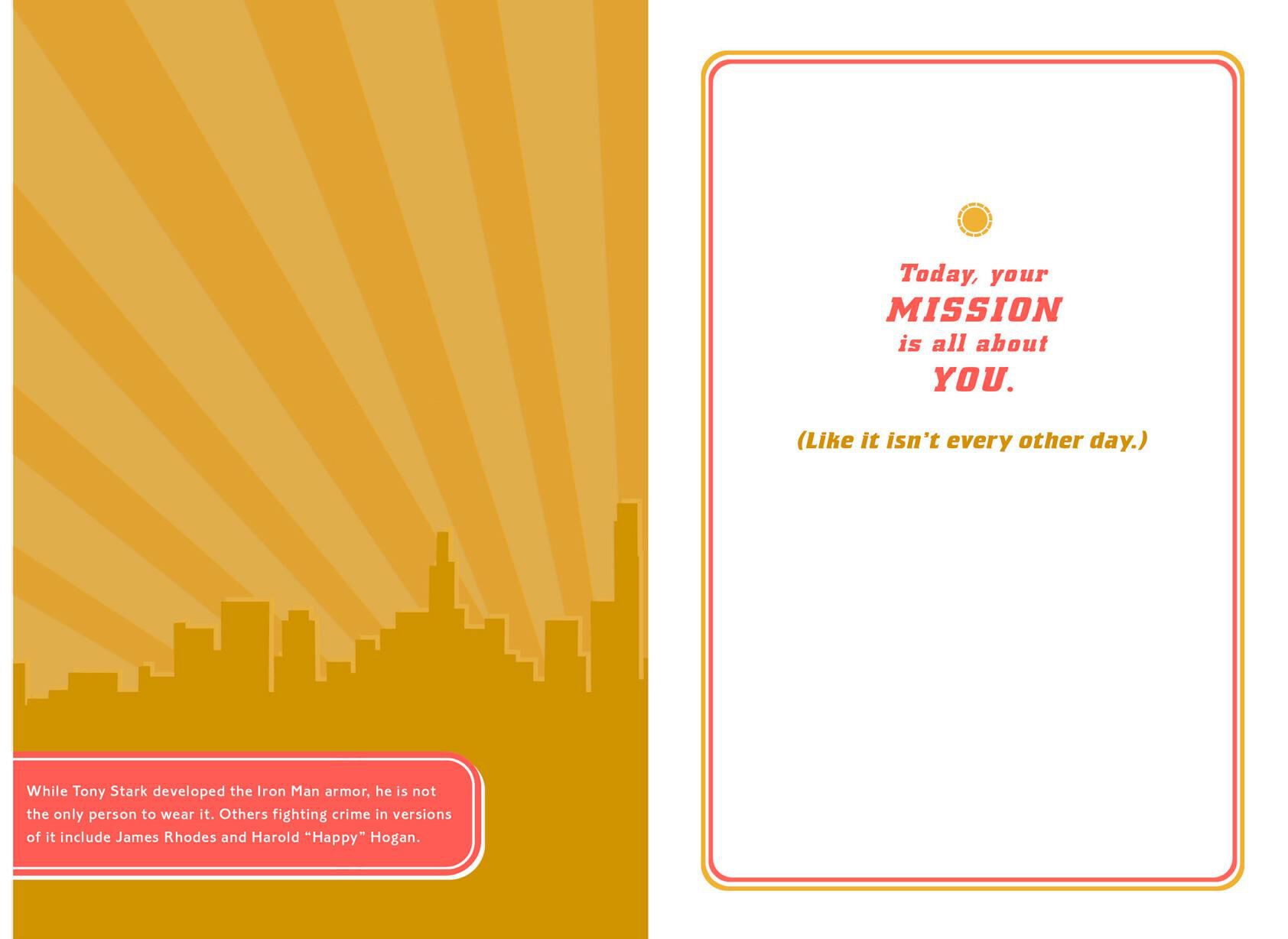 Iron Man Your Mission Birthday Card