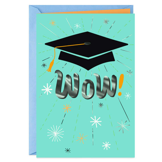 Wow! Graduation Card, , large image number 1
