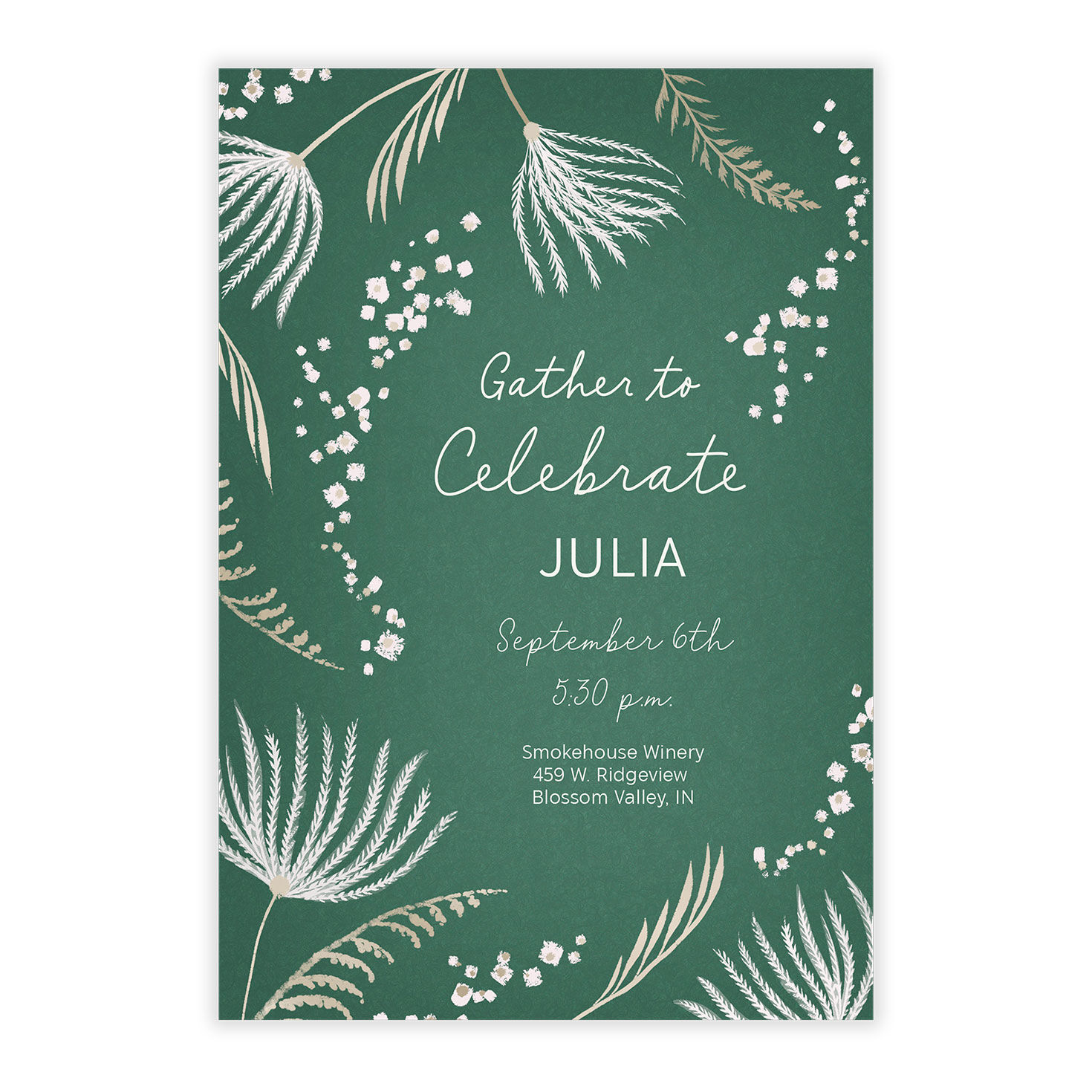 Gather to Celebrate Invitation, , large image number 5