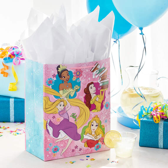 13" Disney Princesses Large Gift Bag, , large image number 2