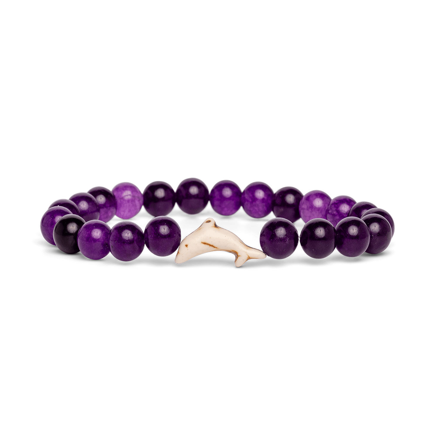 Fahlo Echo Purple Dolphin Odyssey Bracelet