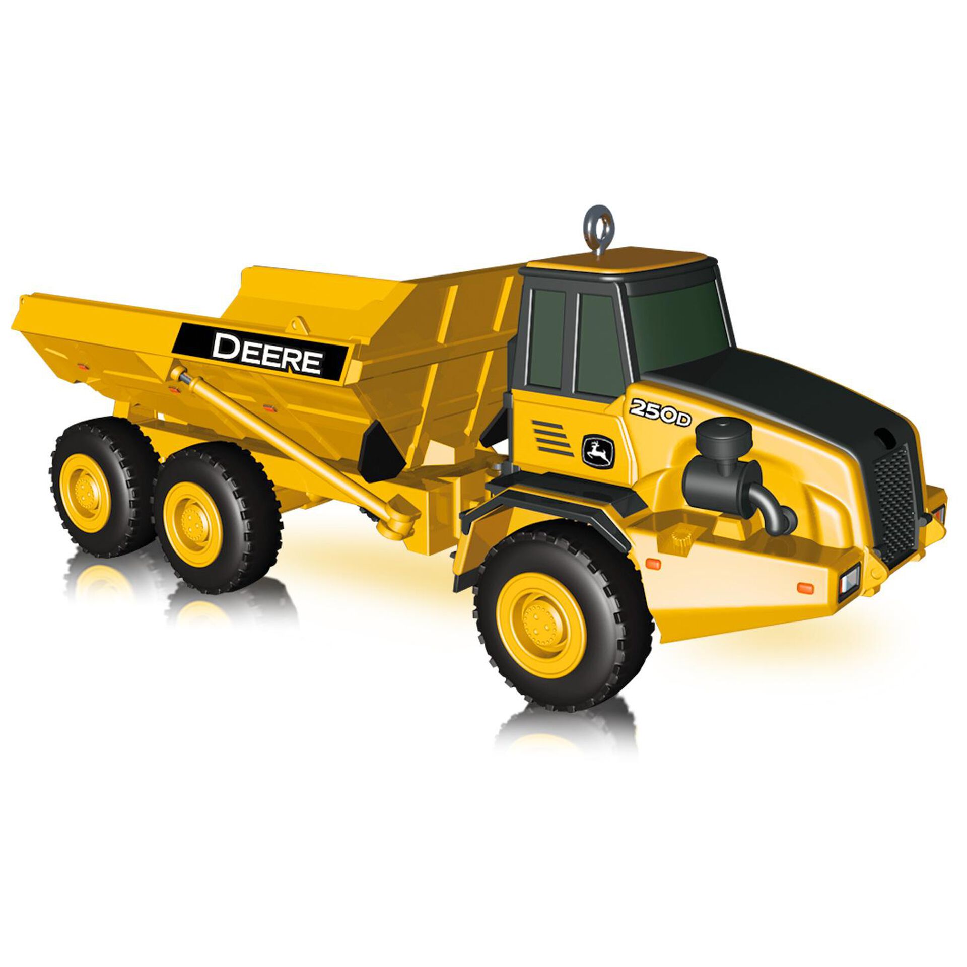 John Deere 250d Dump Truck Keepsake Ornaments Hallmark