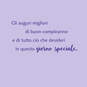 All the Things You Enjoy Italian-Language Birthday Card, , large image number 2
