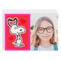 Personalized Peanuts® Snoopy and Hearts Love Photo Card, , large image number 1