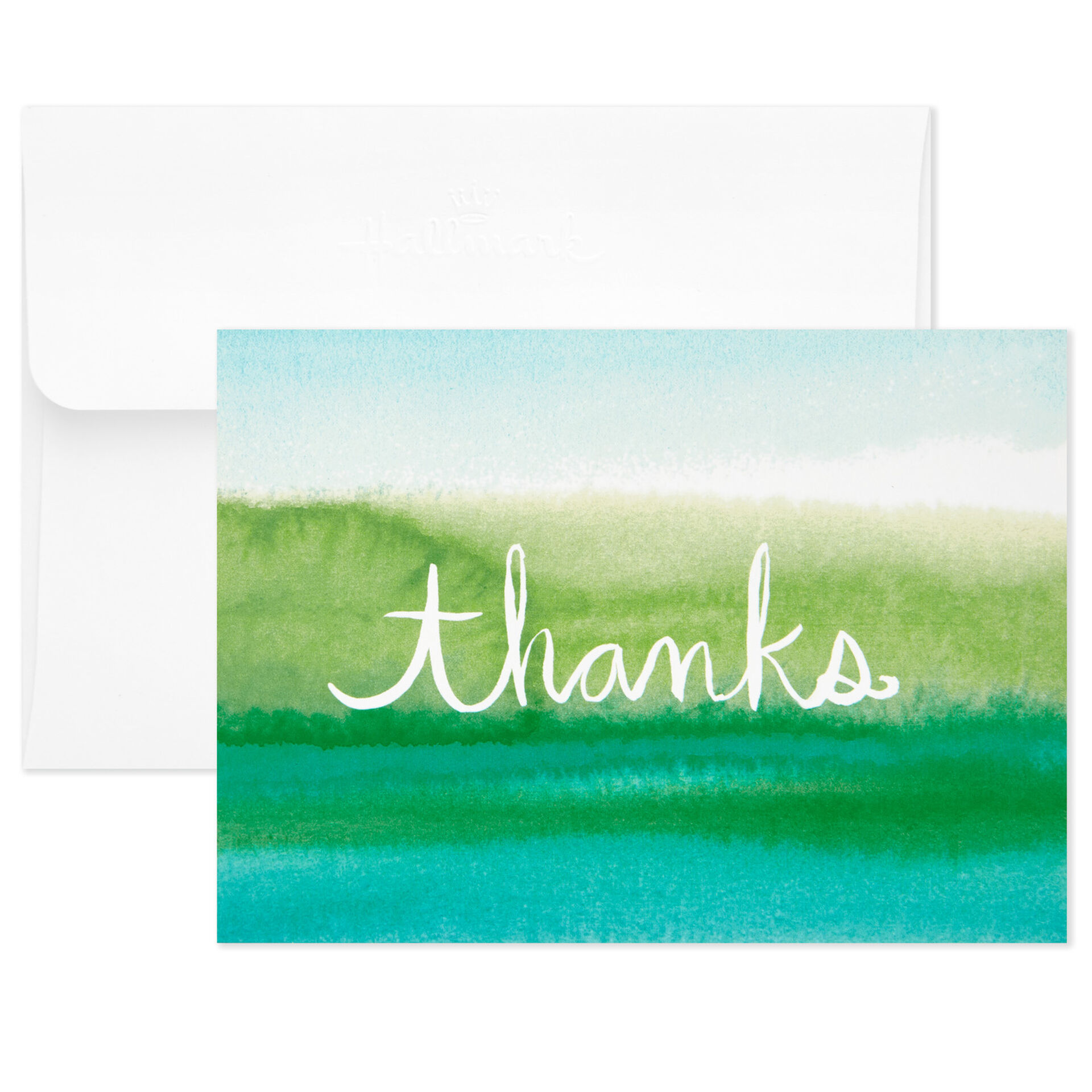 Watercolor Assorted Blank Note Cards, Box of 40 Note Cards Hallmark