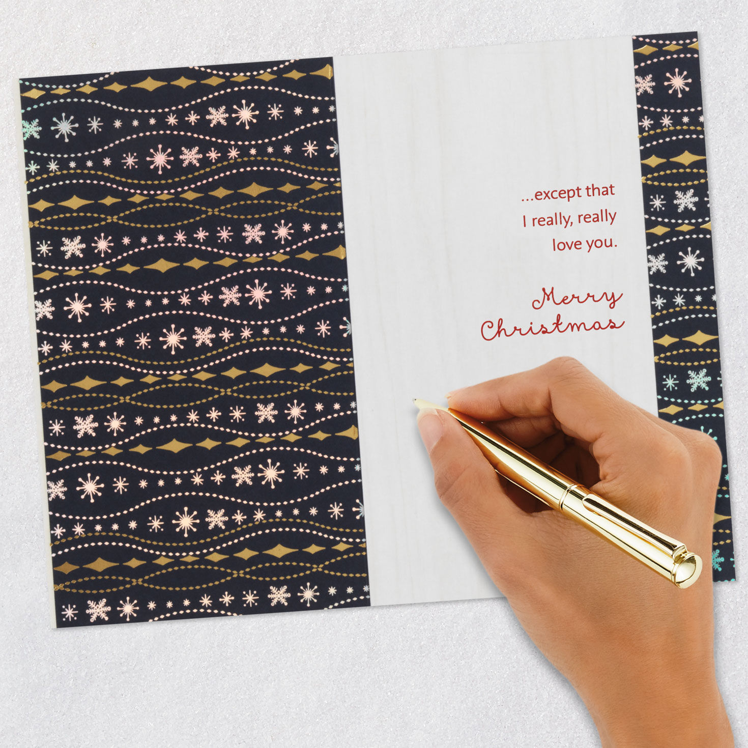 You and I Were Meant to Be Christmas Card for Wife, , large image number 6