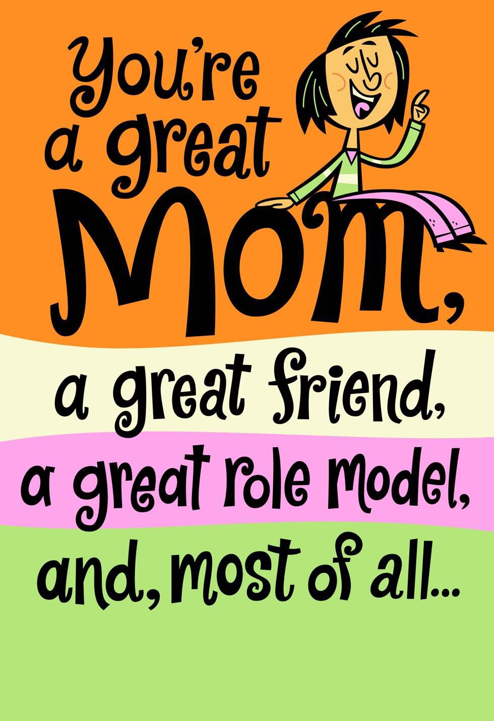Mom Juggles Everything Mother's Day Sound Card
