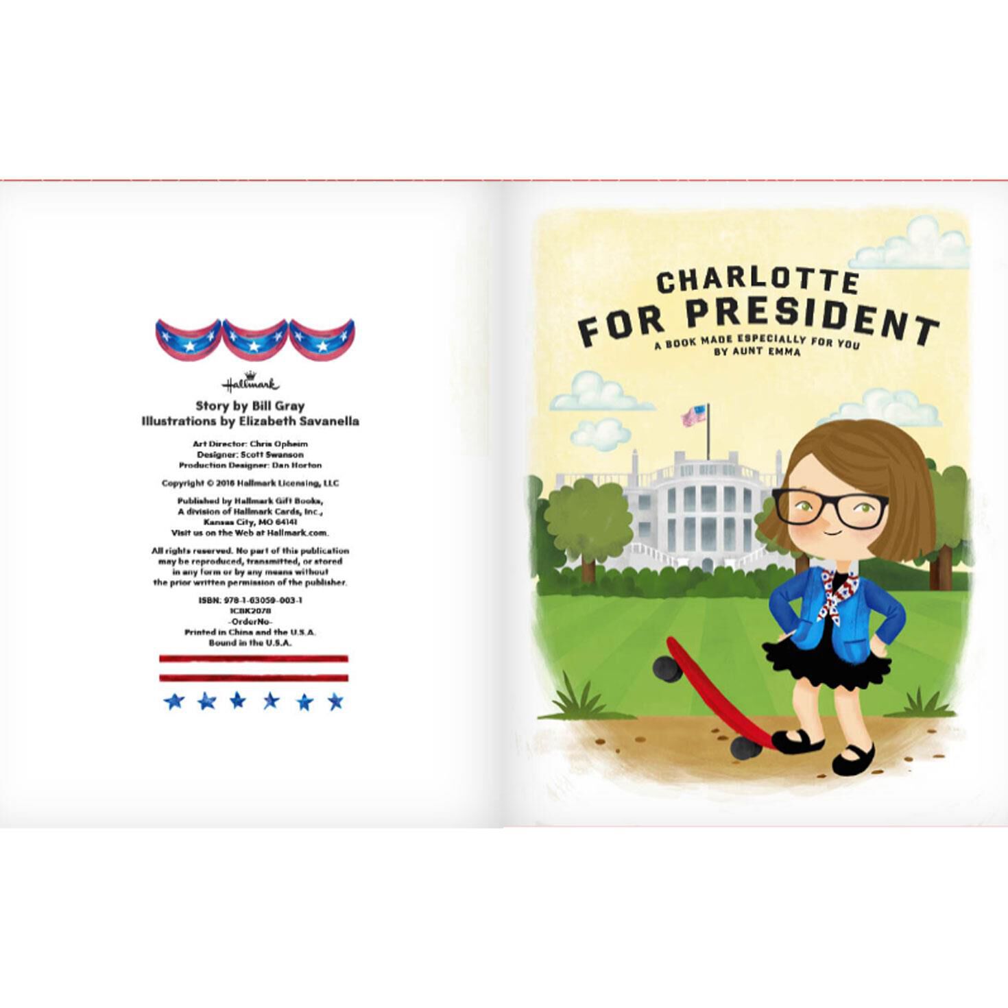 personalized children's book from aunt