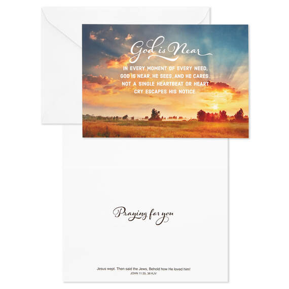 DaySpring Landscape Assorted Religious Thinking of You Cards, Box of 12, , large image number 4