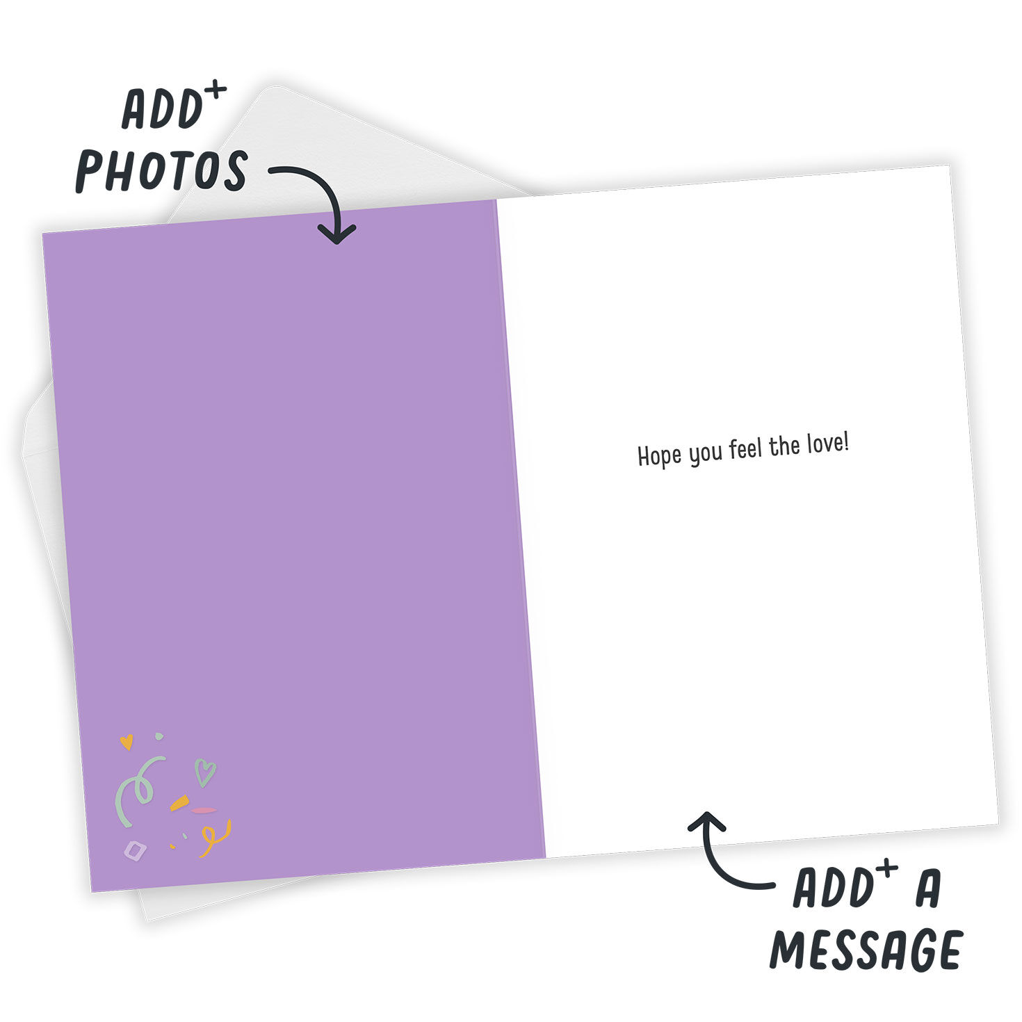 Paper Hug Custom Valentine's Day Card, , large image number 3