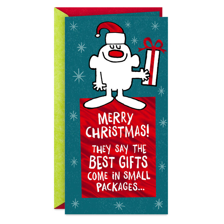 The Best Gifts Funny Money Holder Christmas Card