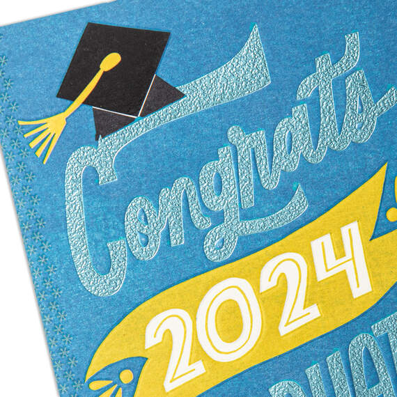 Congrats Graduate 2024 Graduation Card, , large image number 4