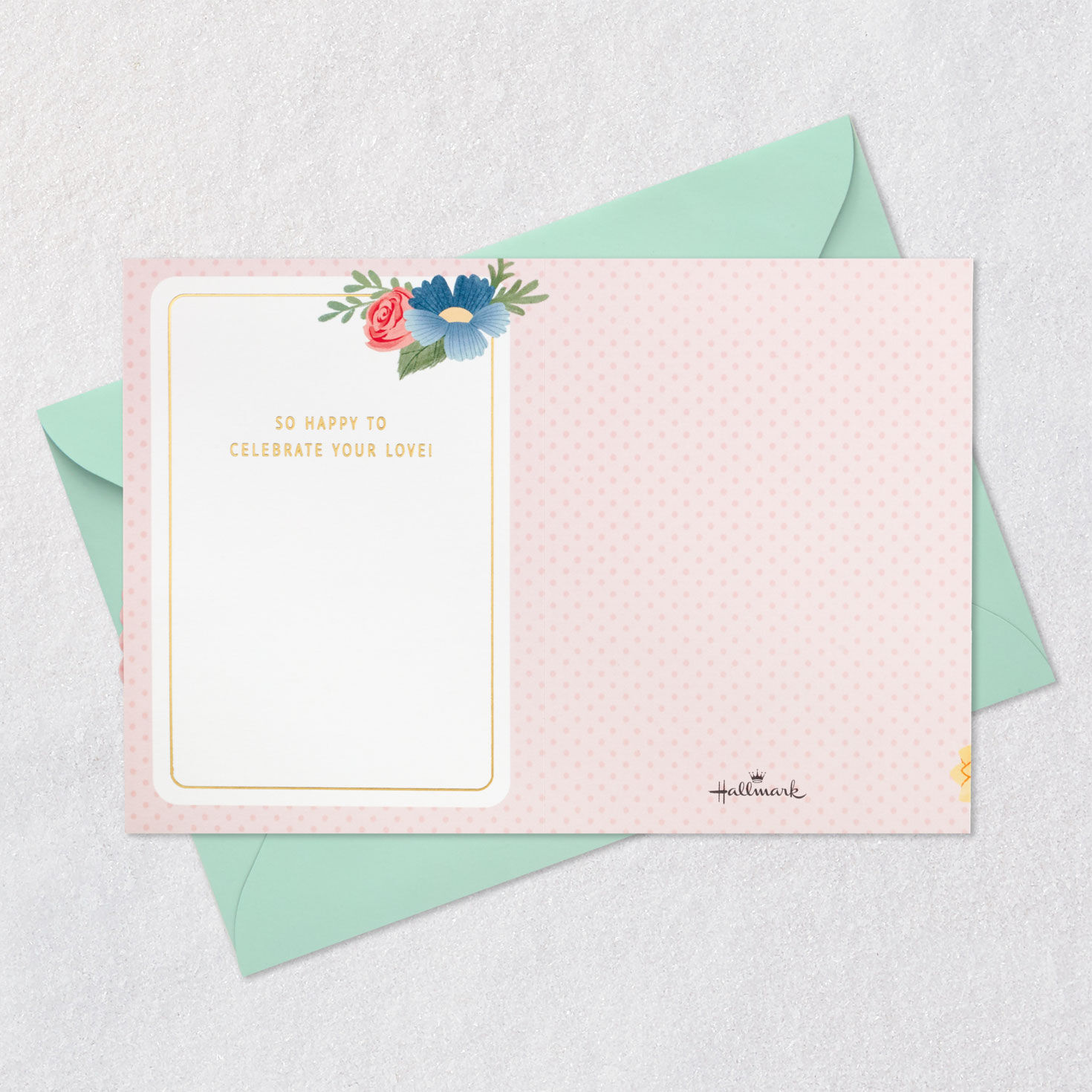 Celebrating Your Love 3D Pop-Up Wedding Card for only USD 6.99 | Hallmark
