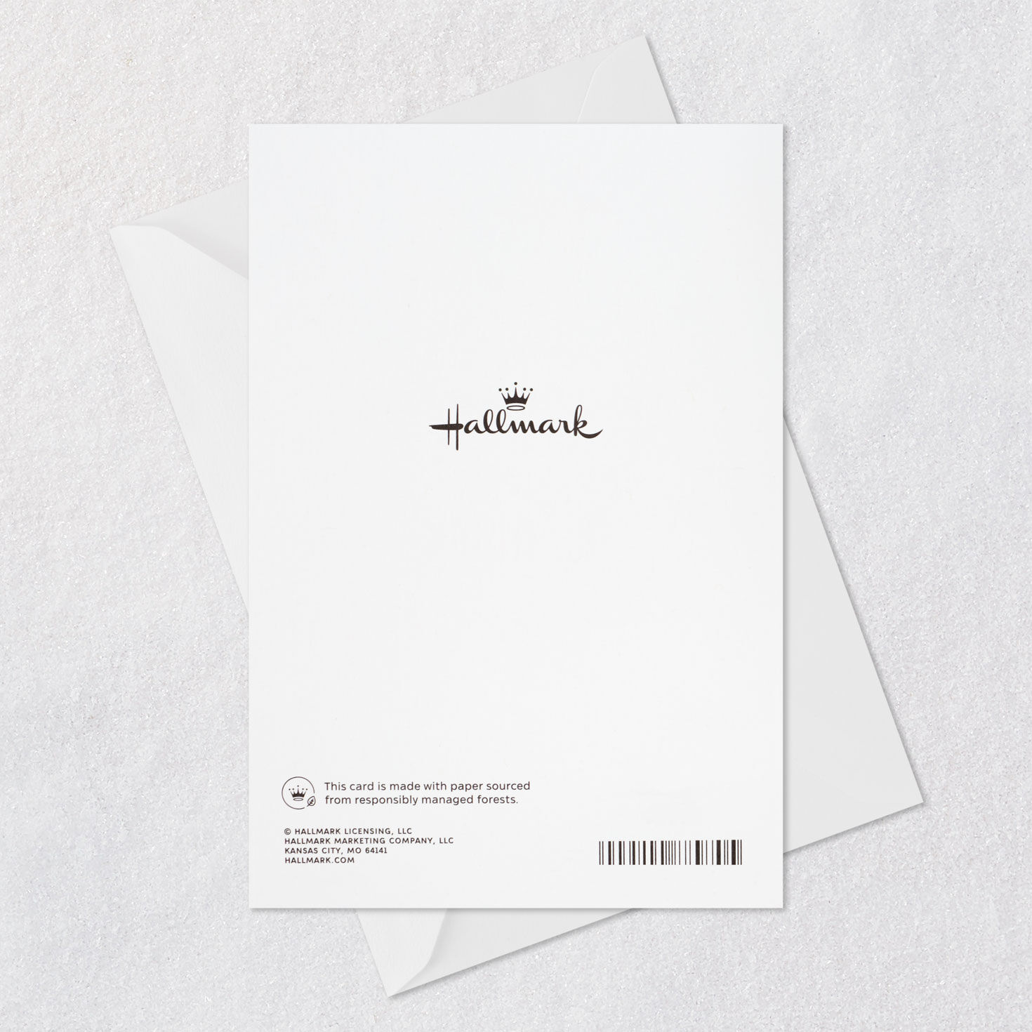 Silhouette Flowers Daughter Mother's Day Card Card Back with Envelope image number 7