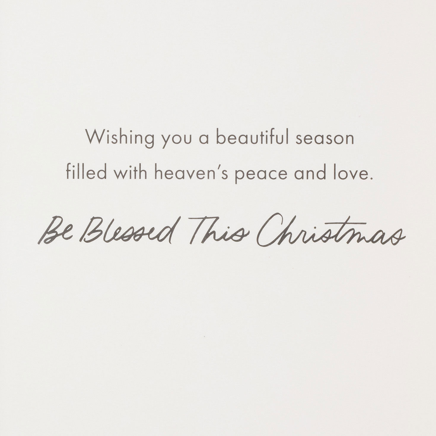 Snow Globe DaySpring Religious Christmas Cards sentiment image number 4