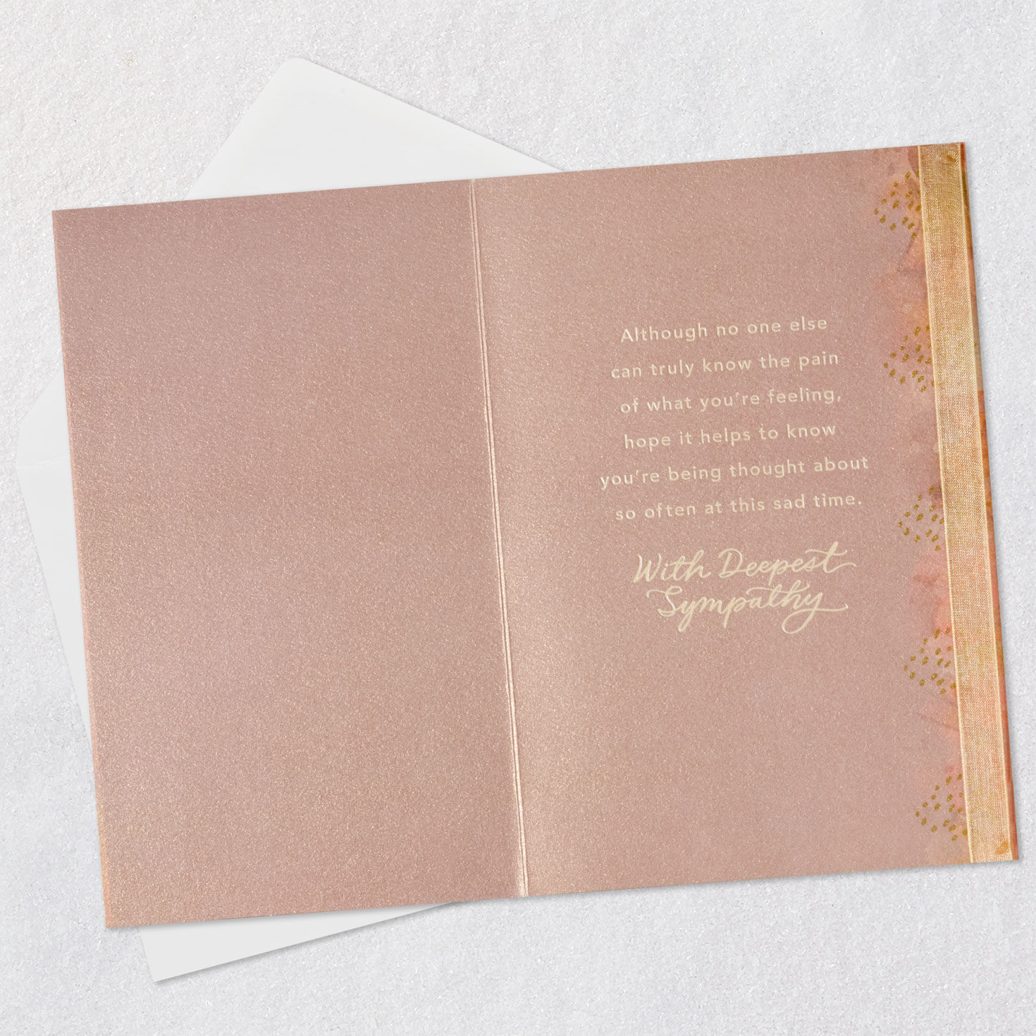 A Loss Beyond Words Sympathy Card for Loss of Daughter for only USD 5.99 | Hallmark