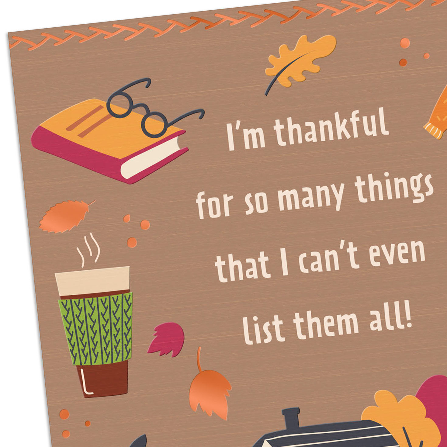 You're Top of the Gratitude List Thanksgiving Card for only USD 3.59 | Hallmark