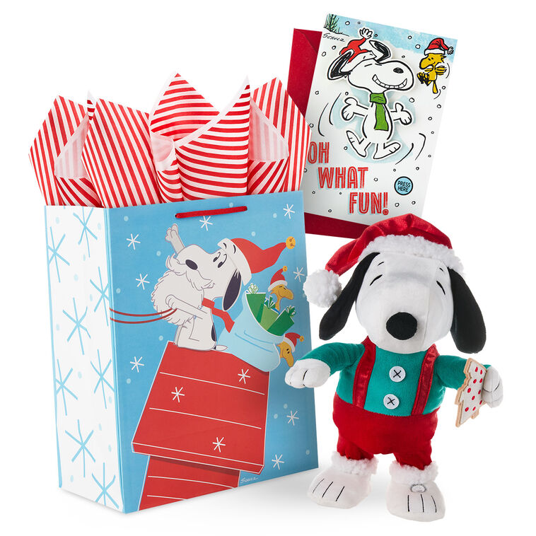 Peanuts® Santa Snoopy Gift Set