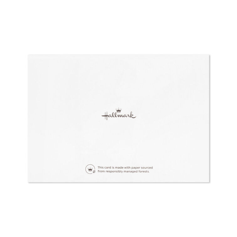 Gold Foil Leaf Frame Single-Panel Note Cards Pack  image number 5