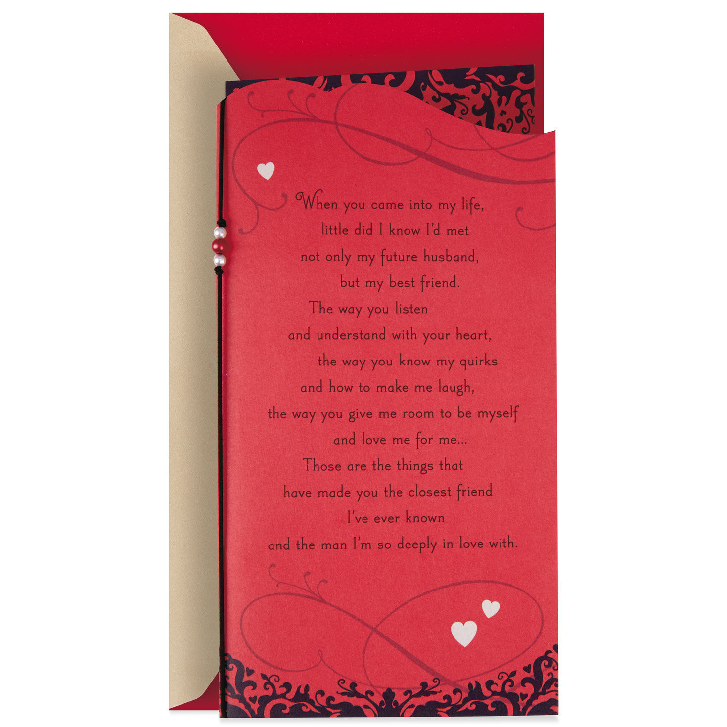 Hallmark Husband Valentine/'s Day Card /'I Love You/' Large