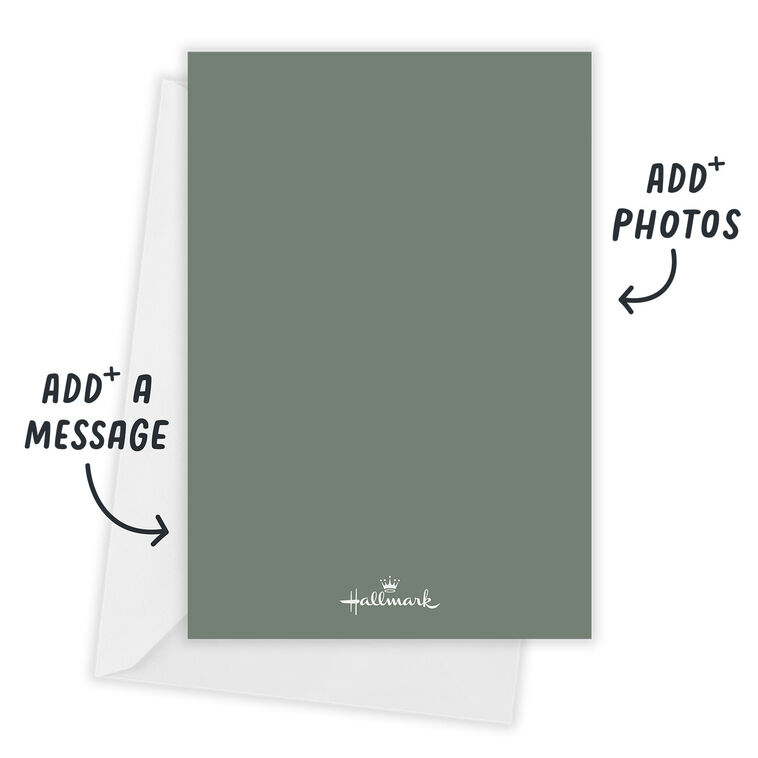 Future Mrs Green Personalized Shower Invitation Card Back indicating personalization image number 3