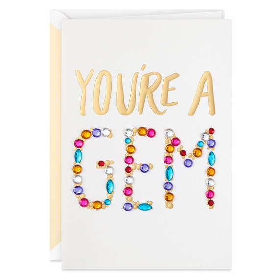 You're a Gem Birthday Card