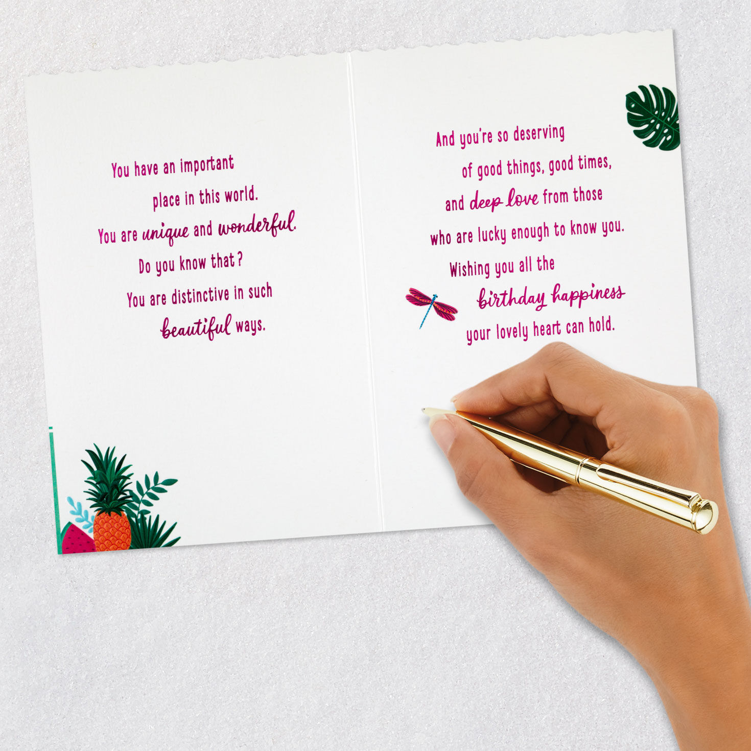 Unique and Wonderful Birthday Card for Goddaughter, , large image number 7