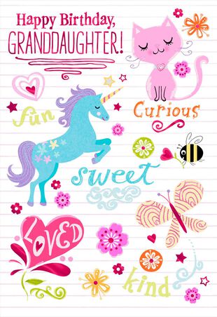 Unicorn Birthday Card Ideas