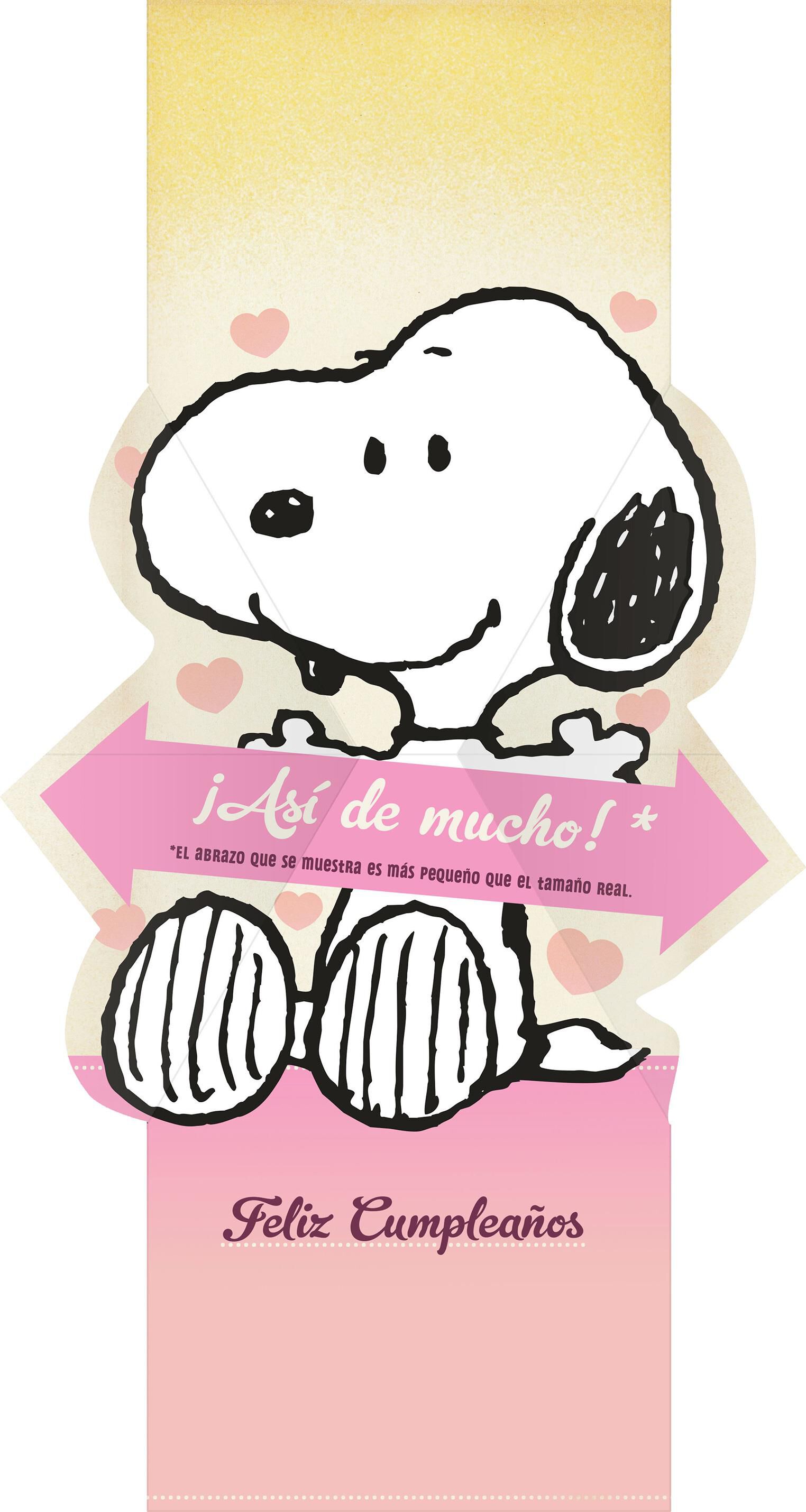 Peanuts® Snoopy and Woodstock Spanish-Language Pop-Up Birthday Card